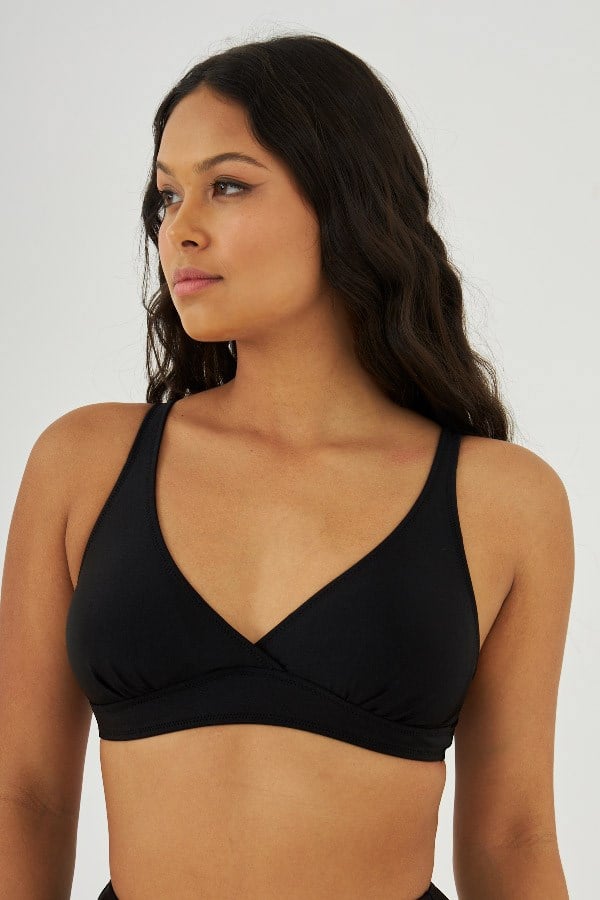 Starinci MayoStarinci Bikini Üstü Siyah Toparlayıcı Model