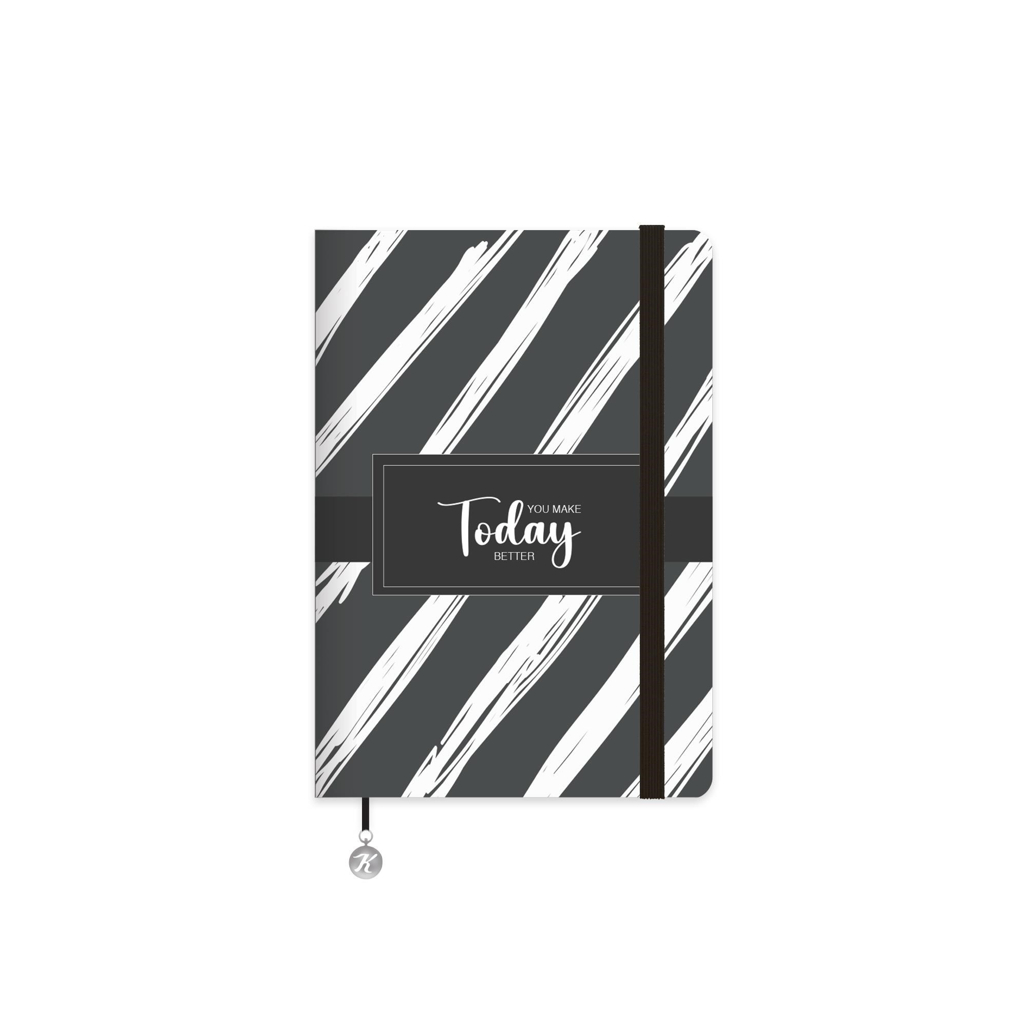 14x20 Spiralli Esnek Karton Kapak Today Defter - No:01