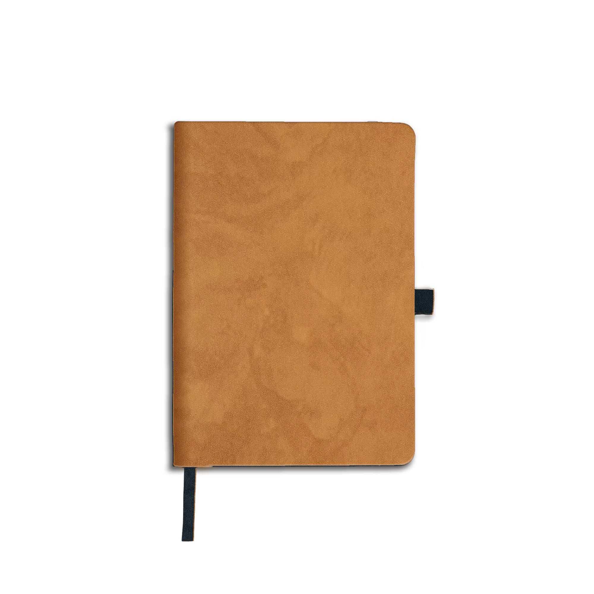 17x24 Ciltli Sert Kapak Kareli Pronote Defter - Turuncu