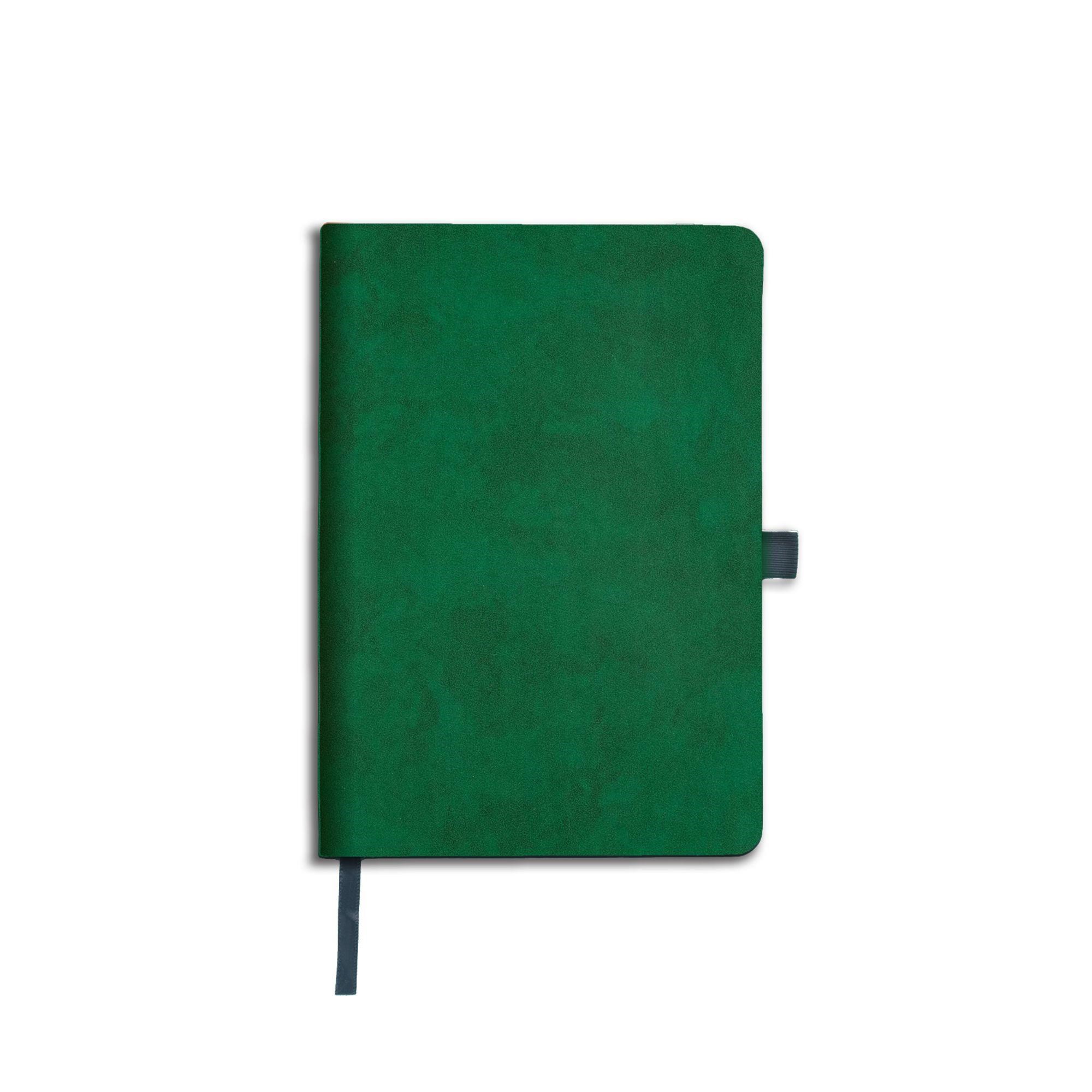 17x24 Ciltli Sert Kapak Kareli Pronote Defter - Yeşil