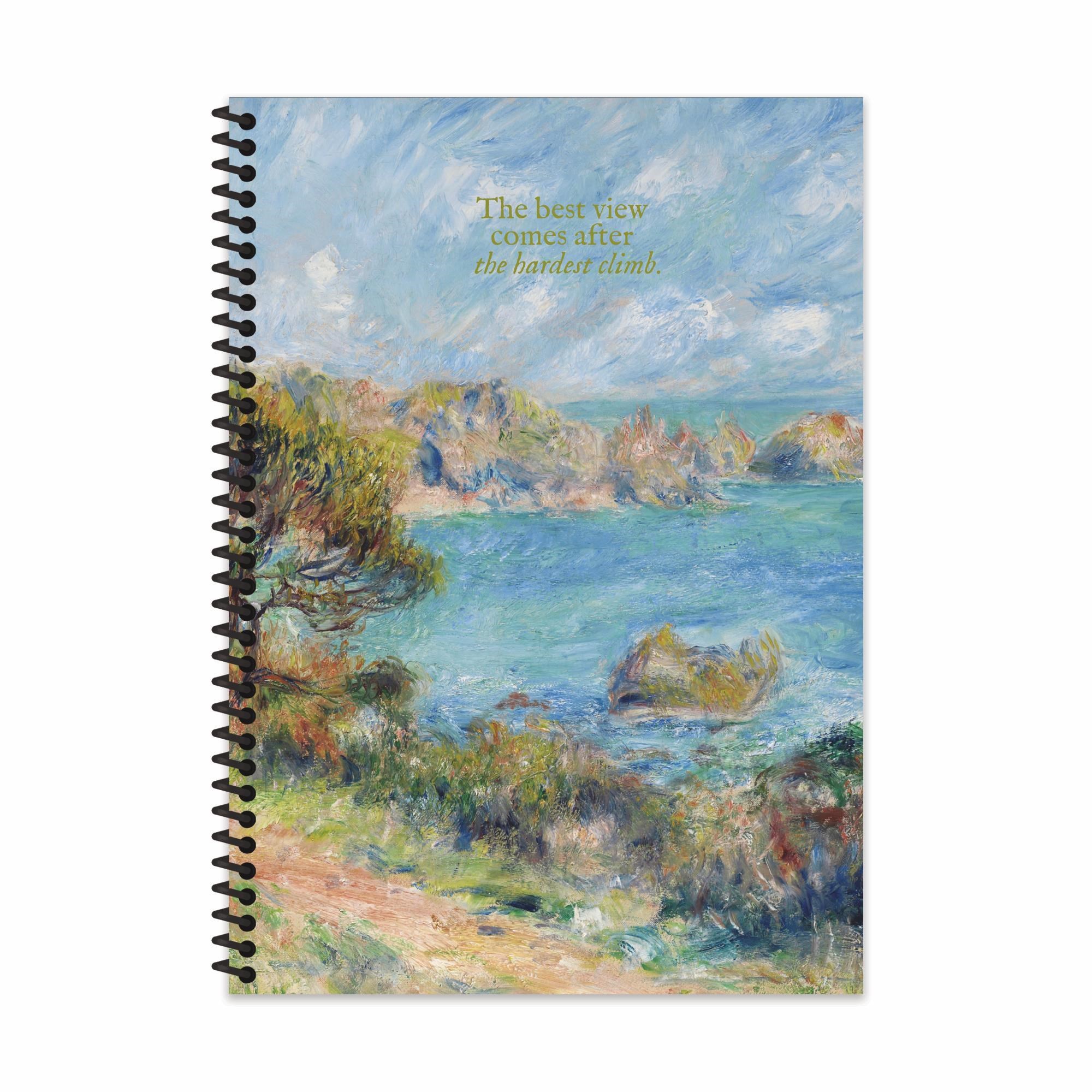 20x28 Spiralli Sert Kapak Çizgili Sanat Defter - Best View