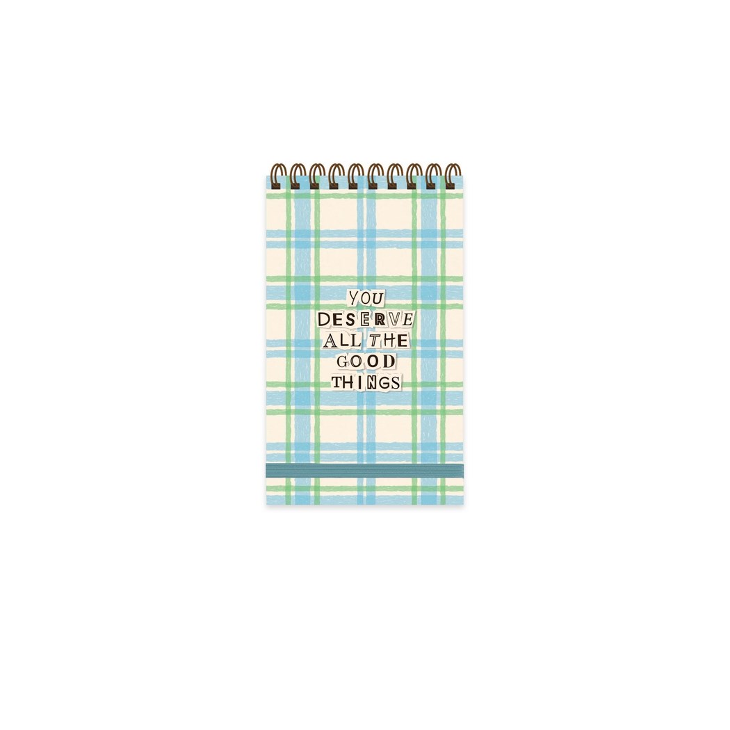 9x15 Spiralli Sert Kapak Çizgili Vibes Defter - Good Things