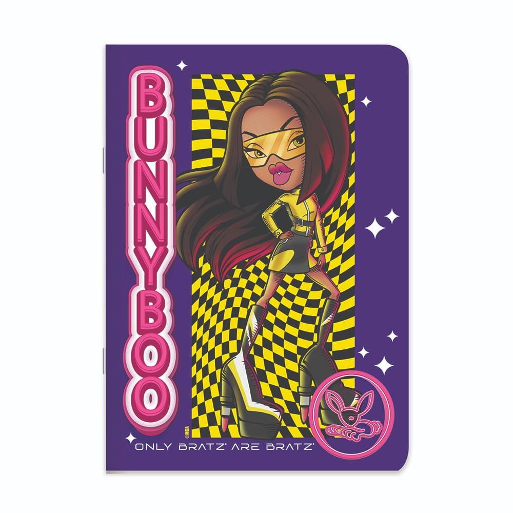 Bratz 18,5x26 Tel Dikişli Stickerli Çizgili Defter - Angel