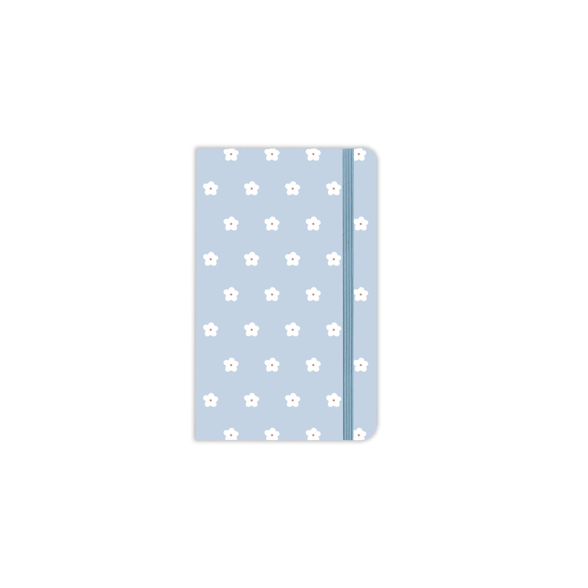 Çizgili Ciltli Doğa Defter Papatya 9x14