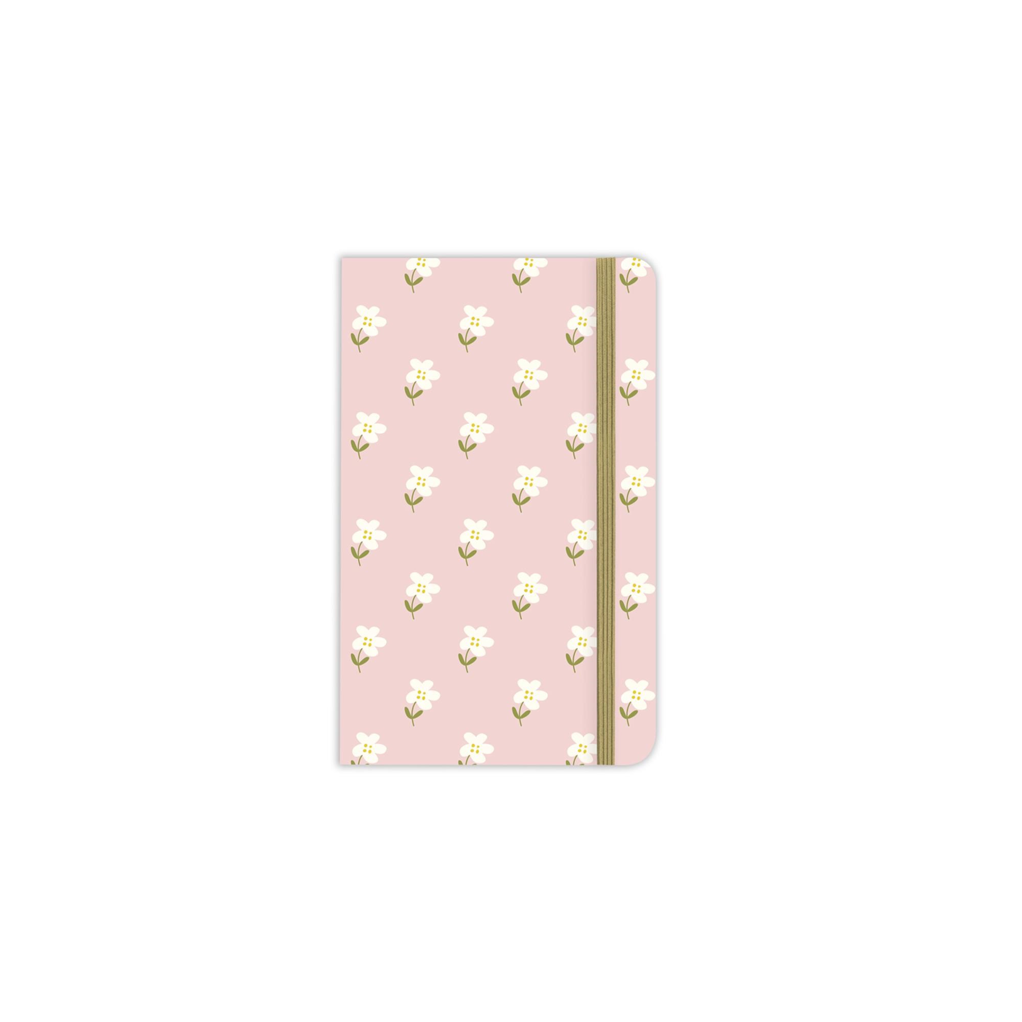 Çizgili Ciltli Doğa Defter Yasemin 9x14