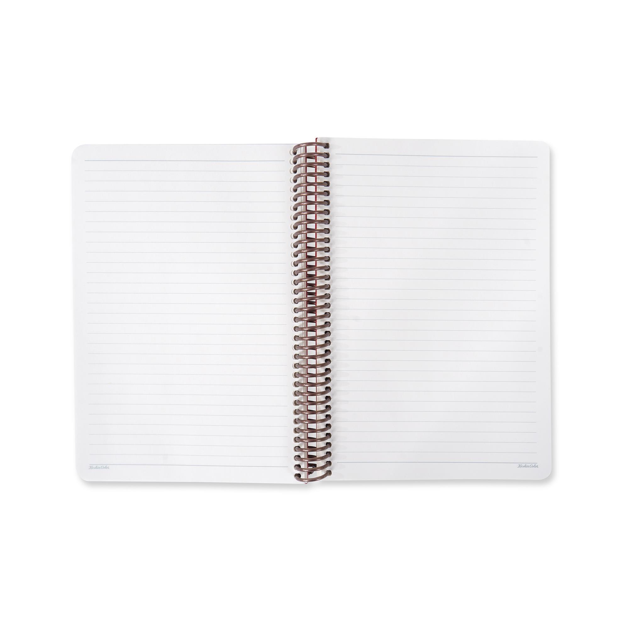 Çizgili Sert Kapak Spiralli Wallart Defter Thank You 17x24