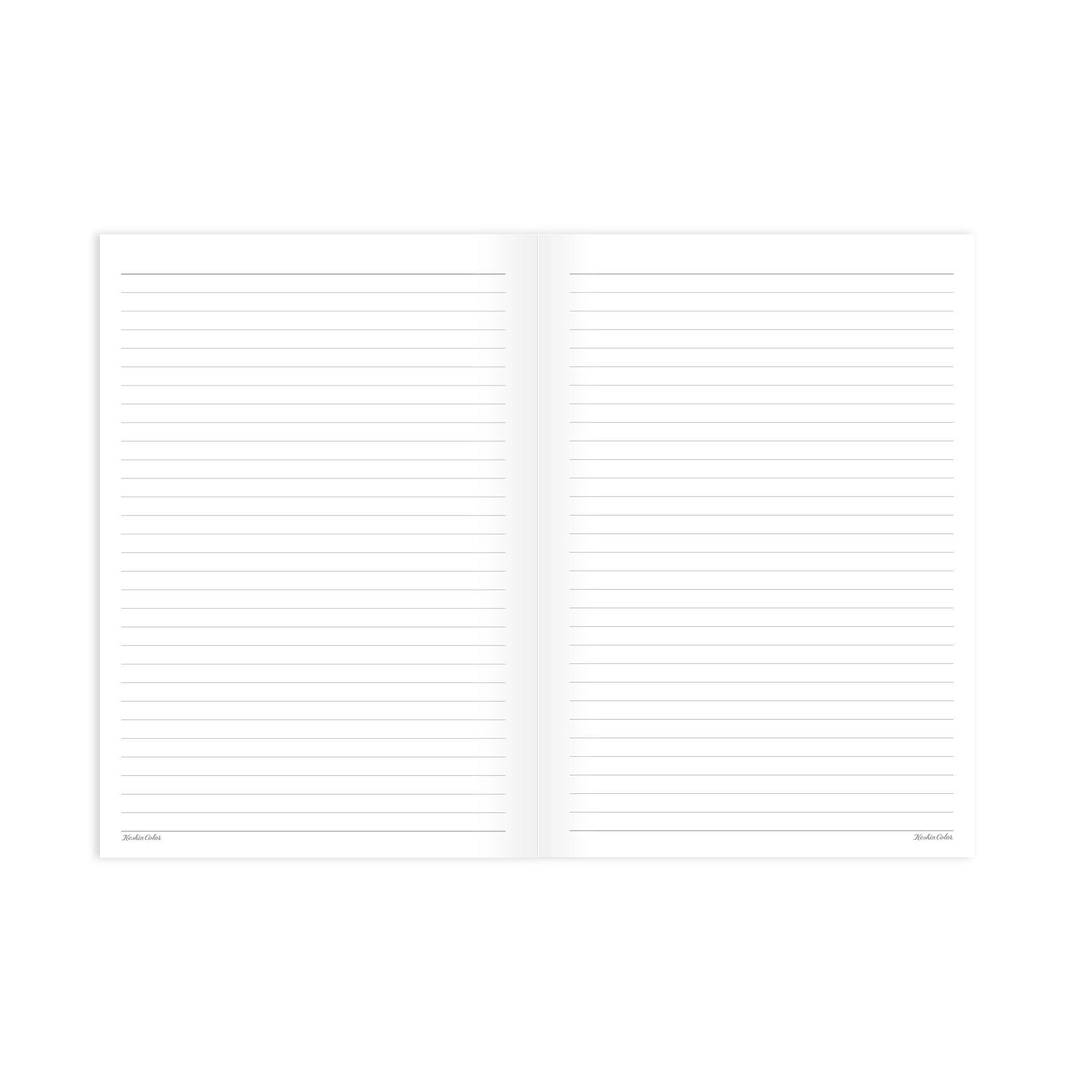 Çizgili Tel Dikişli Kuşe Kapak Gezginler Not Defteri - Gezgin Rakun 12x17