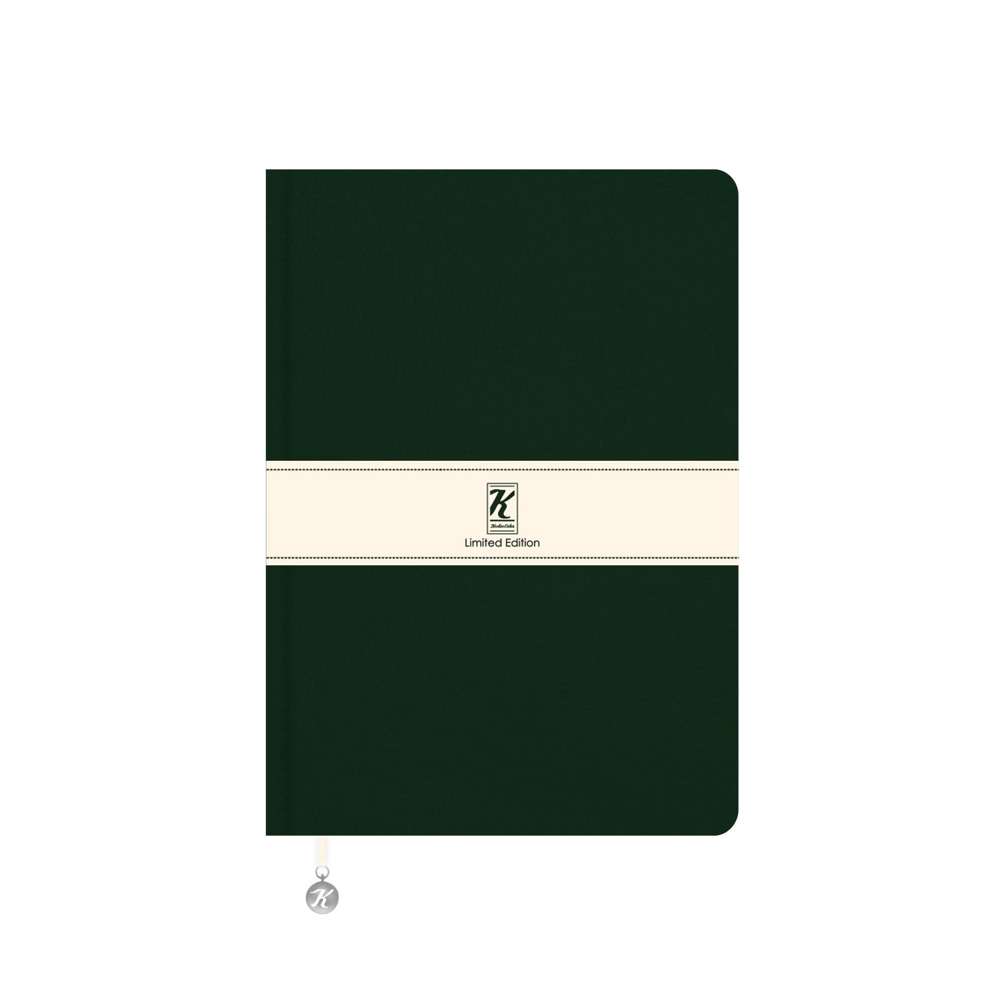 Çizgili Termo Deri ve Esnek Kapak Limited Edition Defter 17 x 24 CM - Yeşil