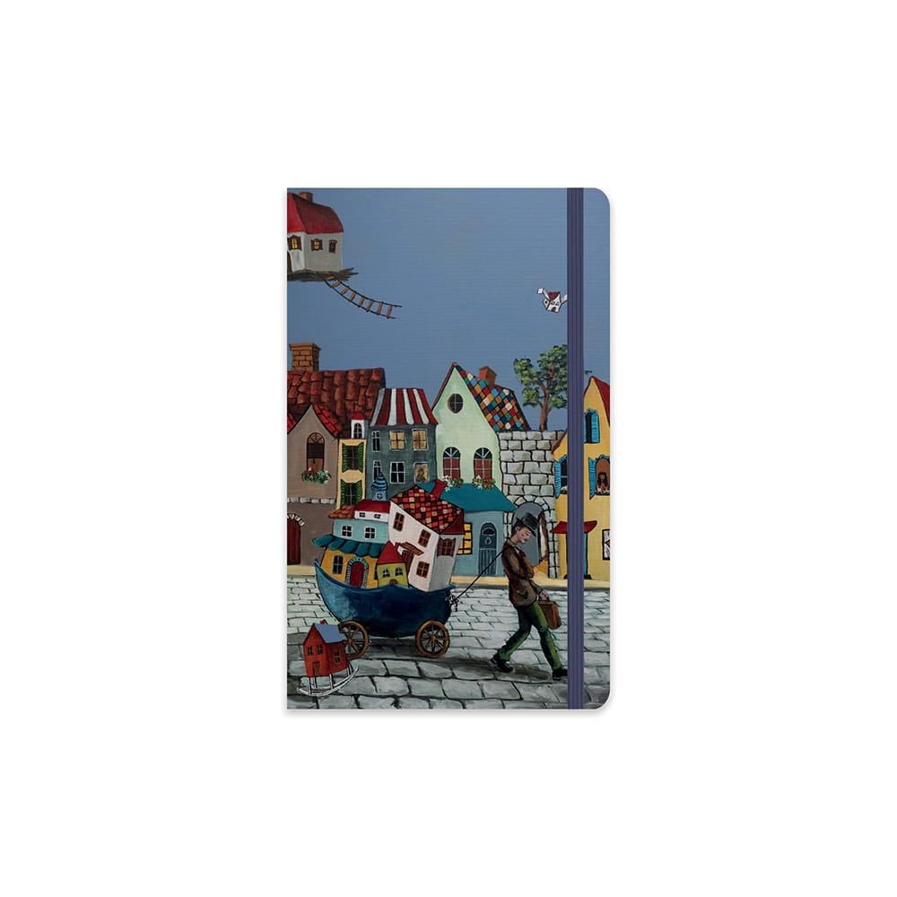 Ezo Sunal 13x21 Ciltli Sert Kapak Çizgili Defter - No:02