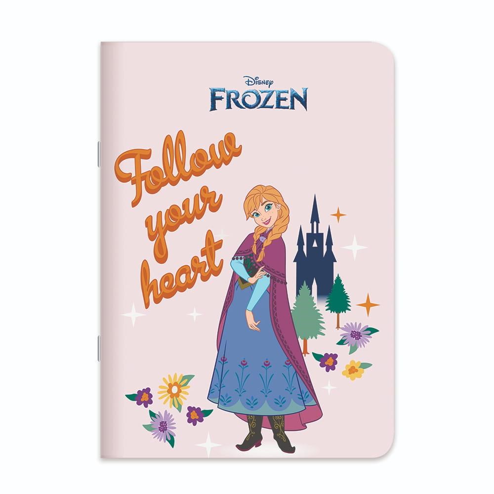 Frozen II 18,5*26 40 Yp Çiz. Stickerli Tel Dikişli Defter -  Follow Your Heart