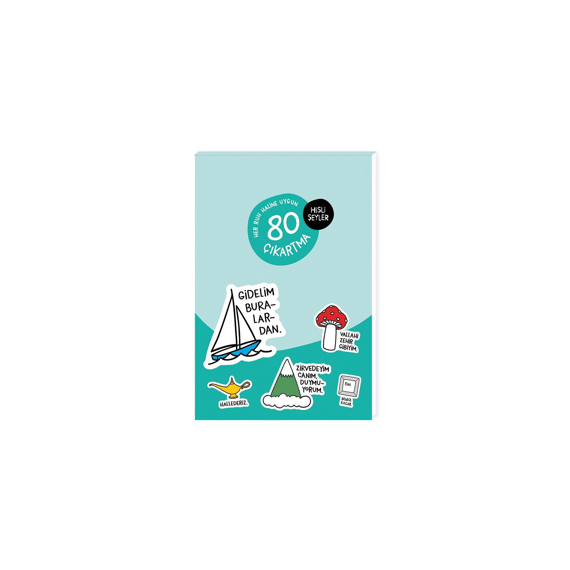 Hisli Şeyler 12*17 8 Yp. Sticker Albümü