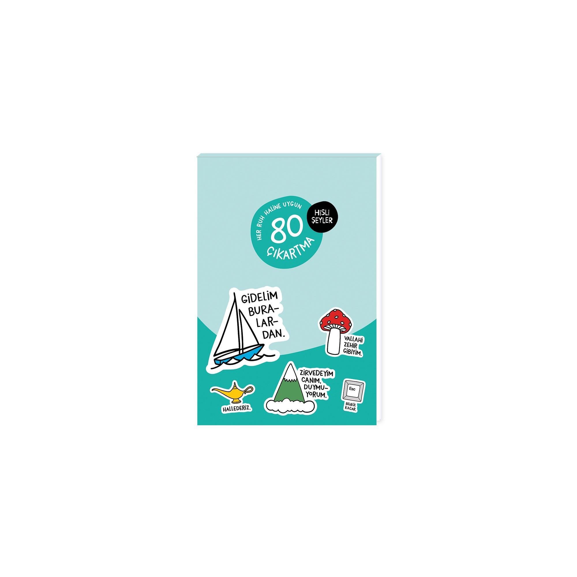 Hisli Şeyler 12*17 8 Yp. Sticker Albümü