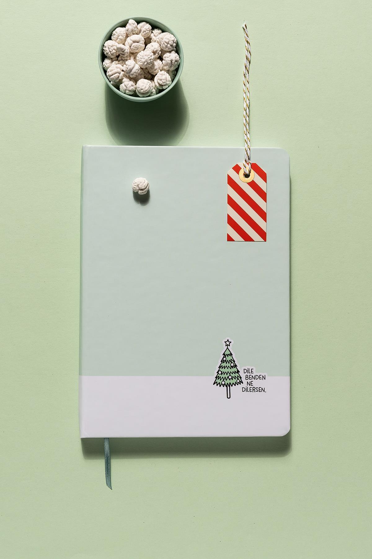 Hisli Şeyler 16*22 96 Yp.Sert Kapak Ciltli Defter-Dile Benden Ne Dilersen