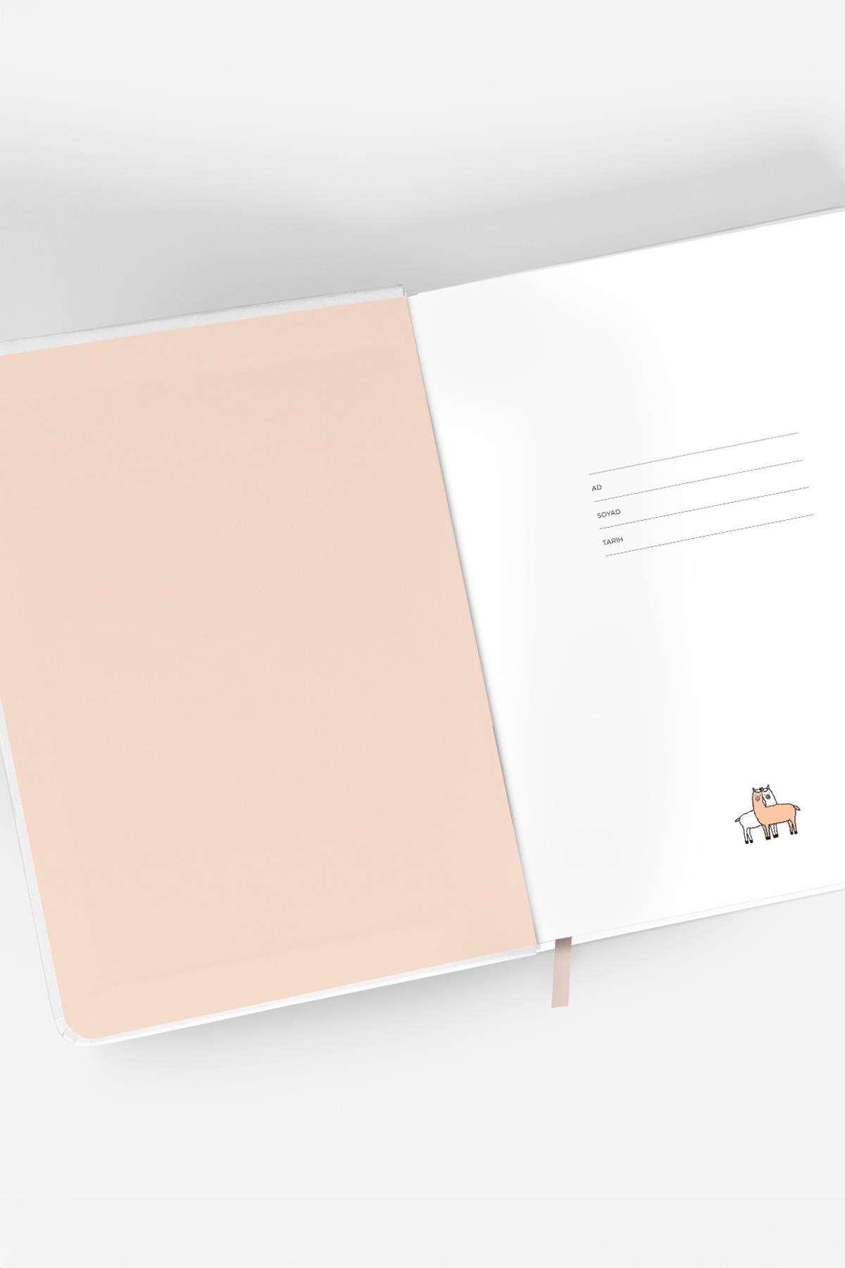 Hisli Şeyler 16*22 96 Yp.Sert Kapak Ciltli Defter-Biz Ayrılamayız