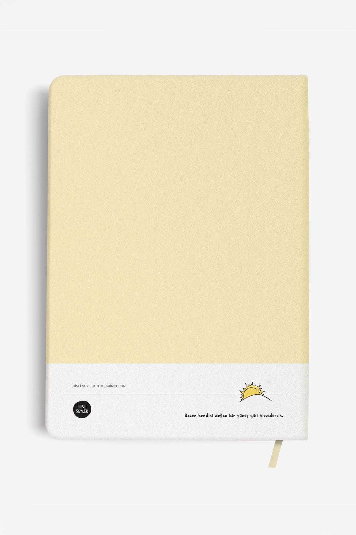 Hisli Şeyler 16*22 96 Yp.Sert Kapak Ciltli Defter-İyi Ki Doğdun, İyi Ki Varsın