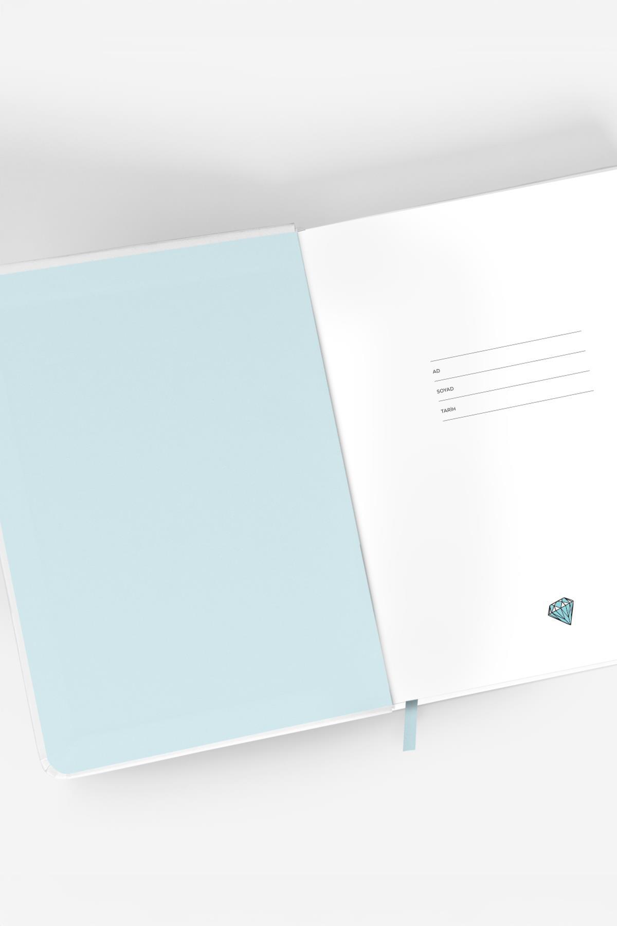 Hisli Şeyler 16*22 96 Yp.Sert Kapak Ciltli Defter-Parlamak İçin Doğmuşum