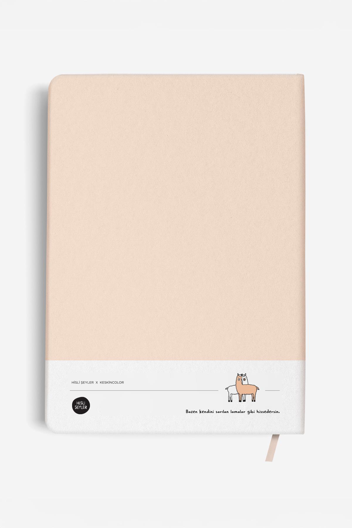 Hisli Şeyler 16*22 96 Yp.Sert Kapak Ciltli Defter-Biz Ayrılamayız