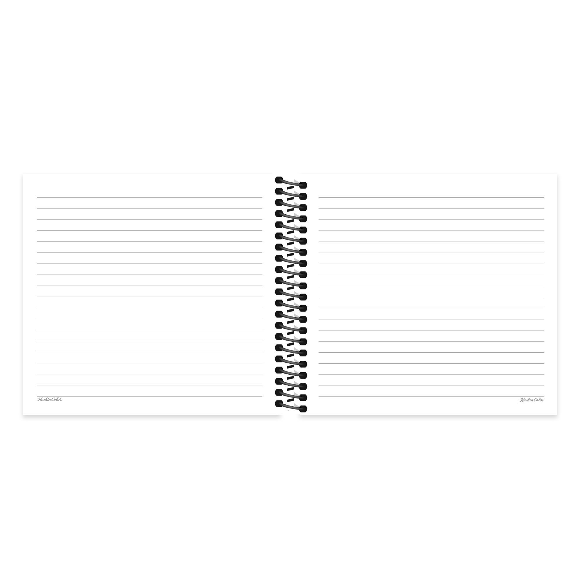 Hisli Şeyler 16x15 Çizgili Defter - Katlandığıma Değdi