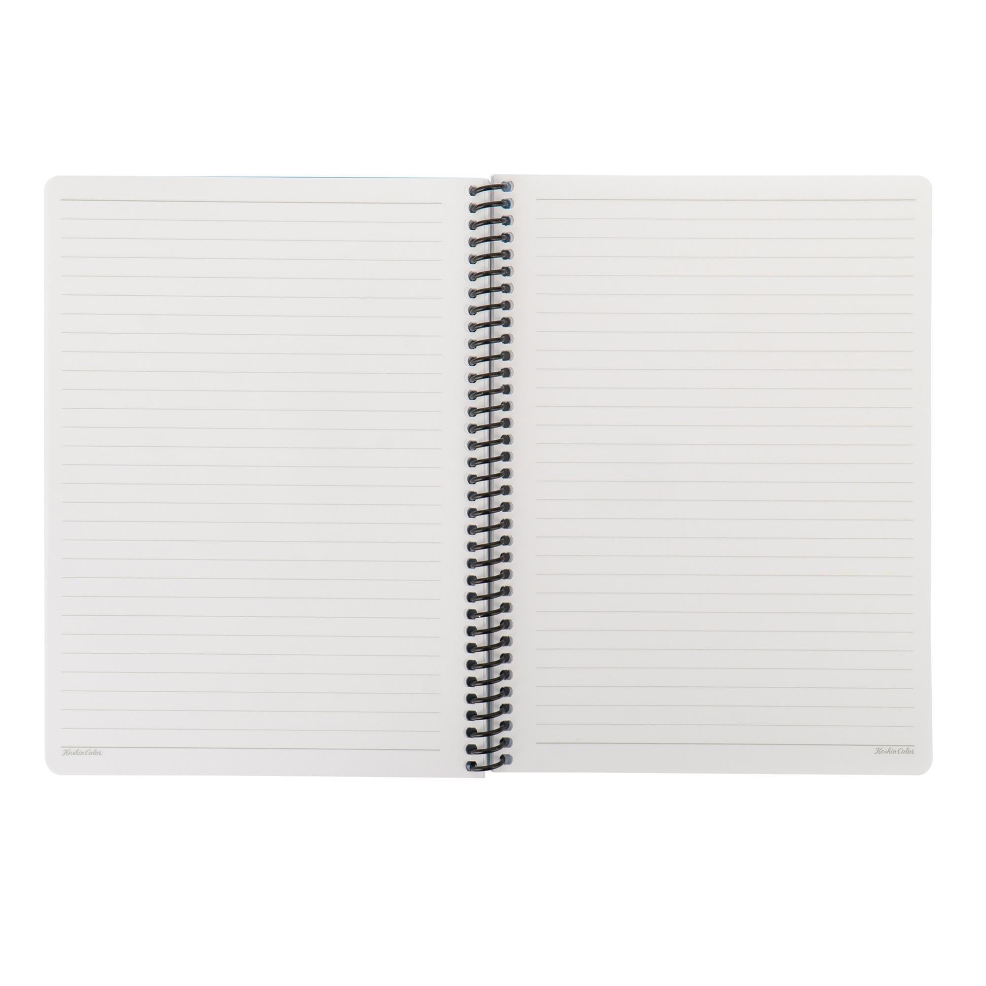 Hisli Şeyler A4 Çizgili Spiralli Stickerli Defter Hallederiz