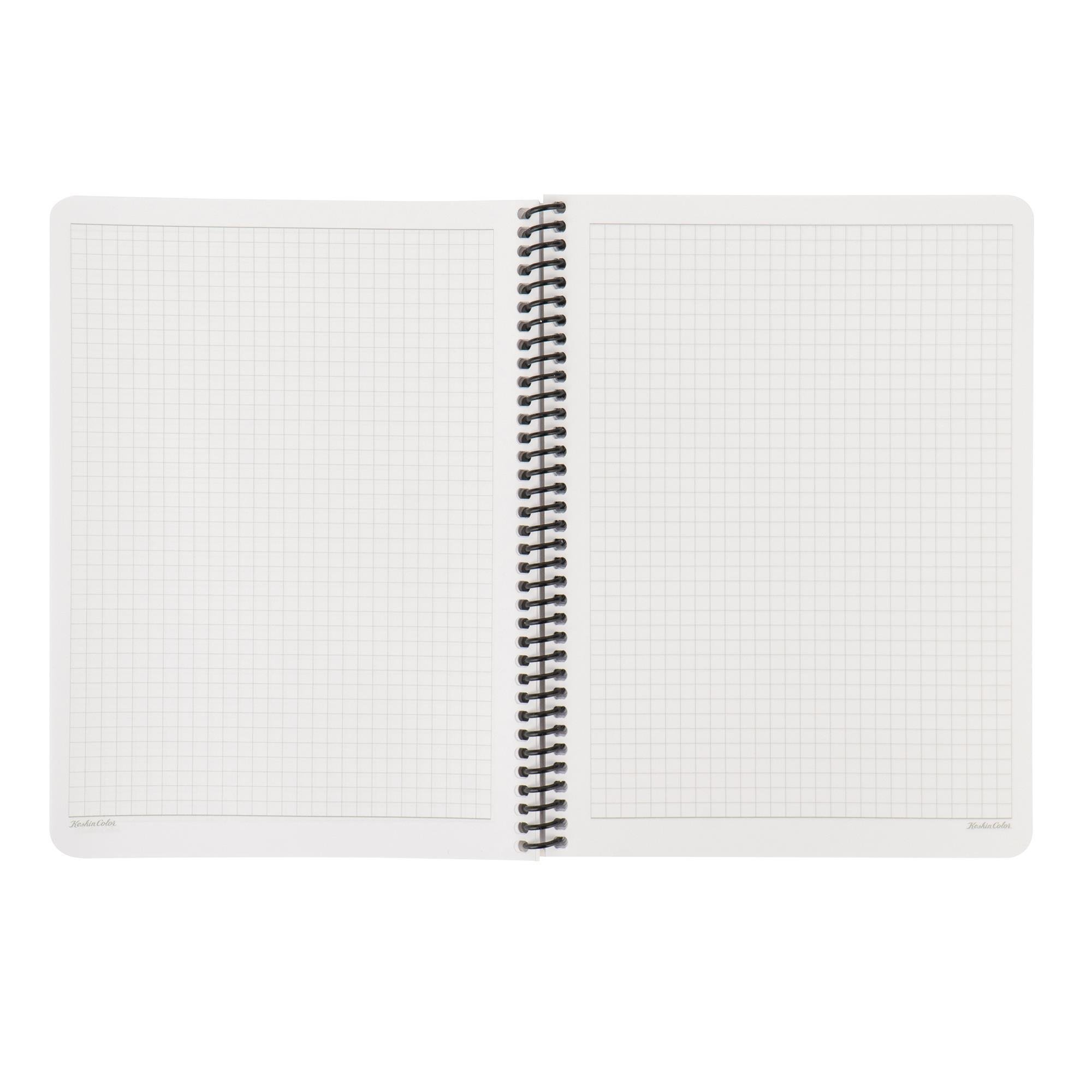 Hisli Şeyler A4 Kareli Spiralli Stickerli Defter Hallederiz