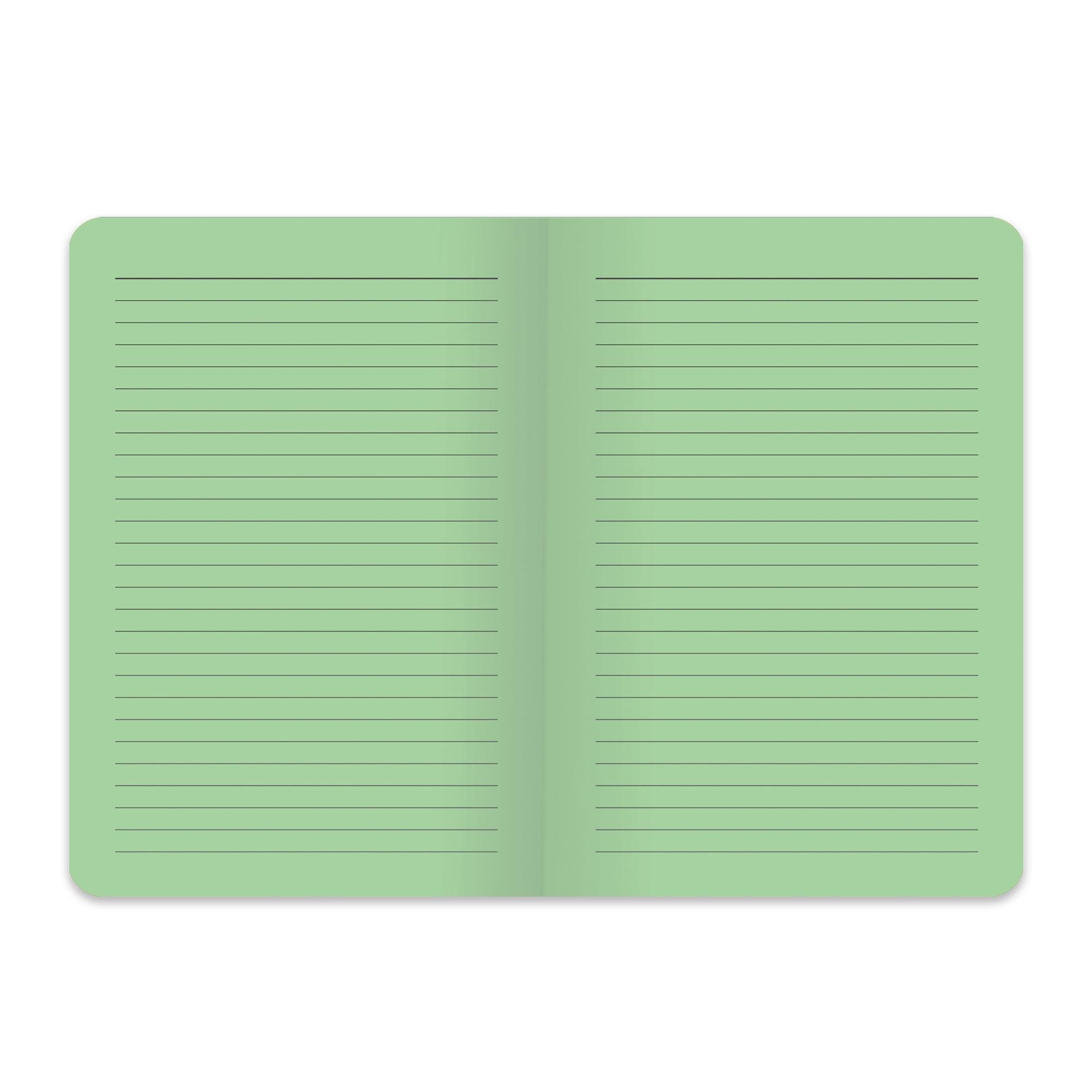 Hisli Şeyler A5 Renkli Sayfa Çizgili Defter - Bir Derdim Var