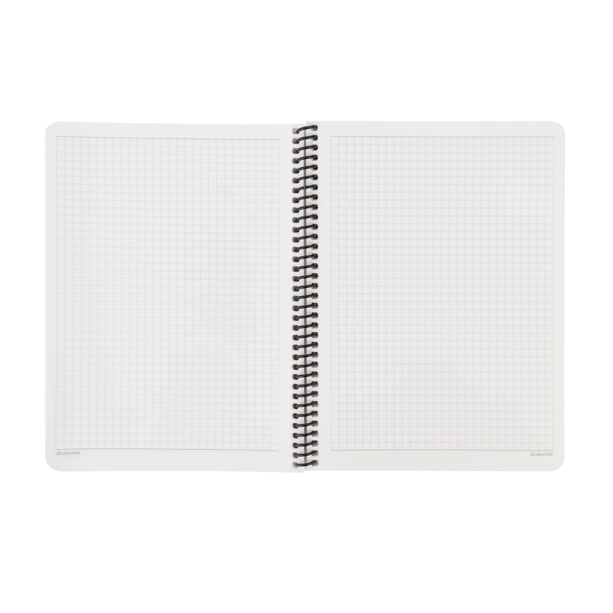 Hisli Şeyler Kareli Spiralli Stickerli Defter Dinlenmek İstiyorum 16,5x22,5