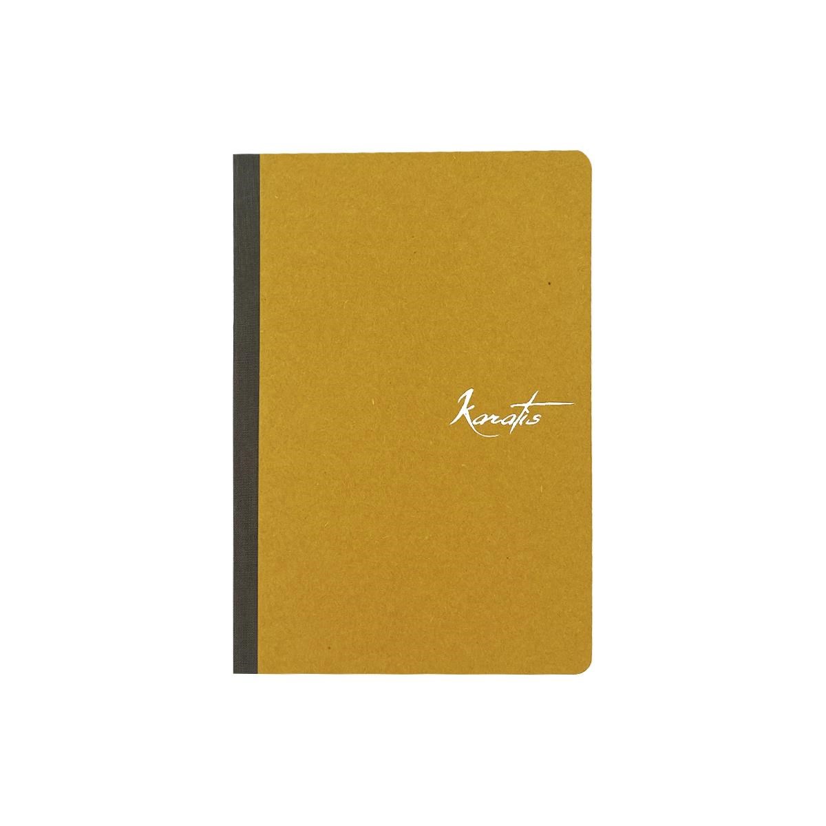 Karatis 13x19 Ciltli Esnek Kapak Tomoe River Defter - Amber