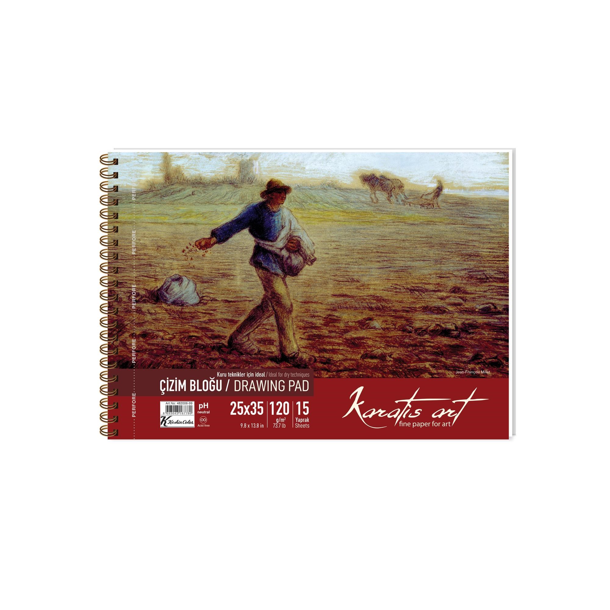 Karatis Art 120Gr 25*35 Resim Kağıdı 50Li Paket