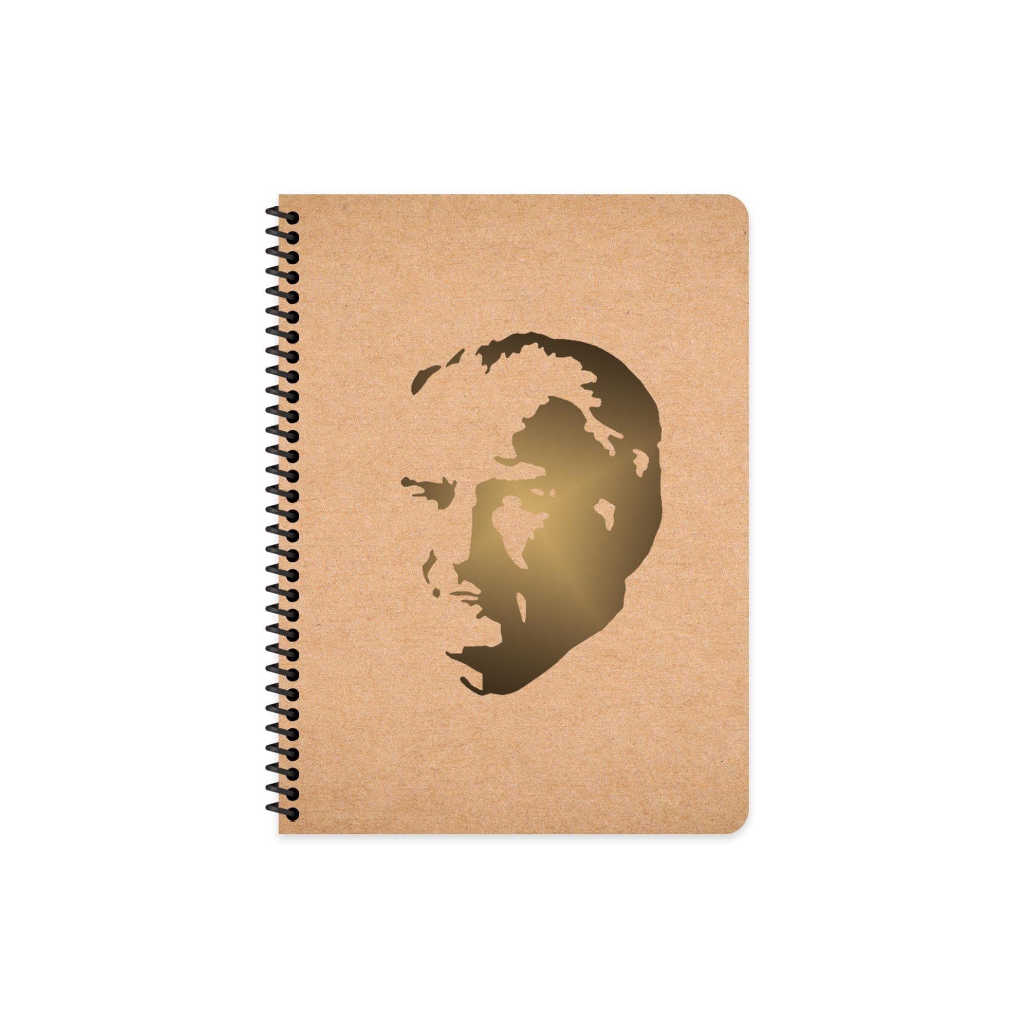 Keskin 16,5*22,5 Çizgili Sert Karton Kapak Funky Atatürk Defter - No: 1