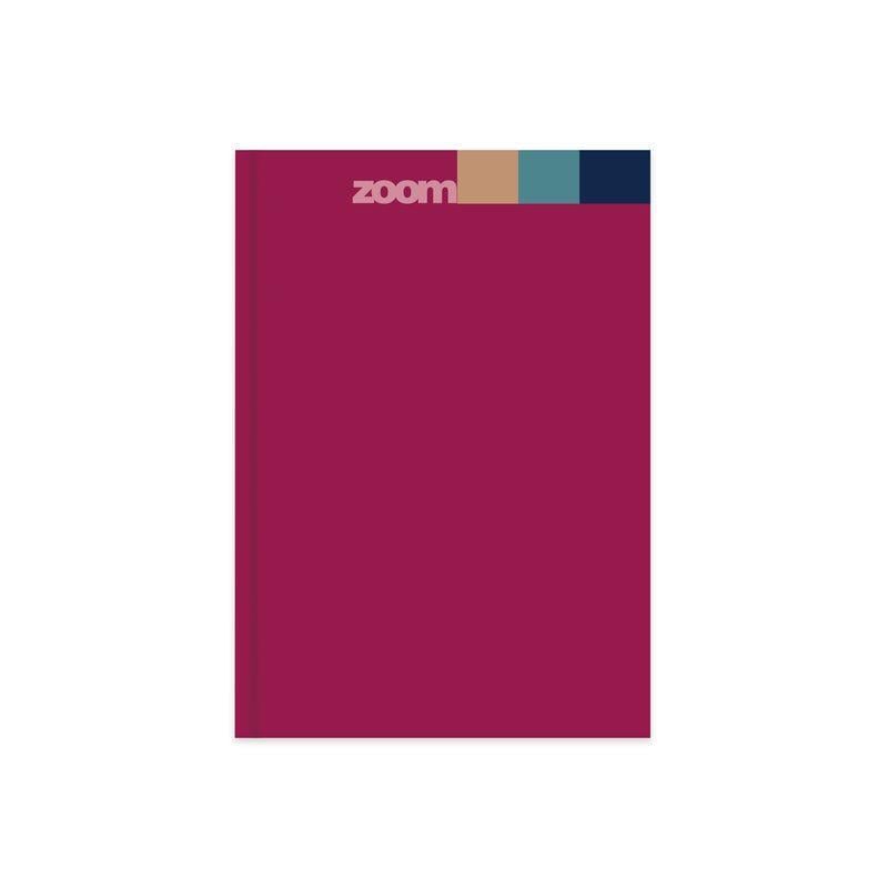 Keskin 17*24 160 Yp.Çizgili Zoom S.Kp.Ciltli Def. - Kırmızı