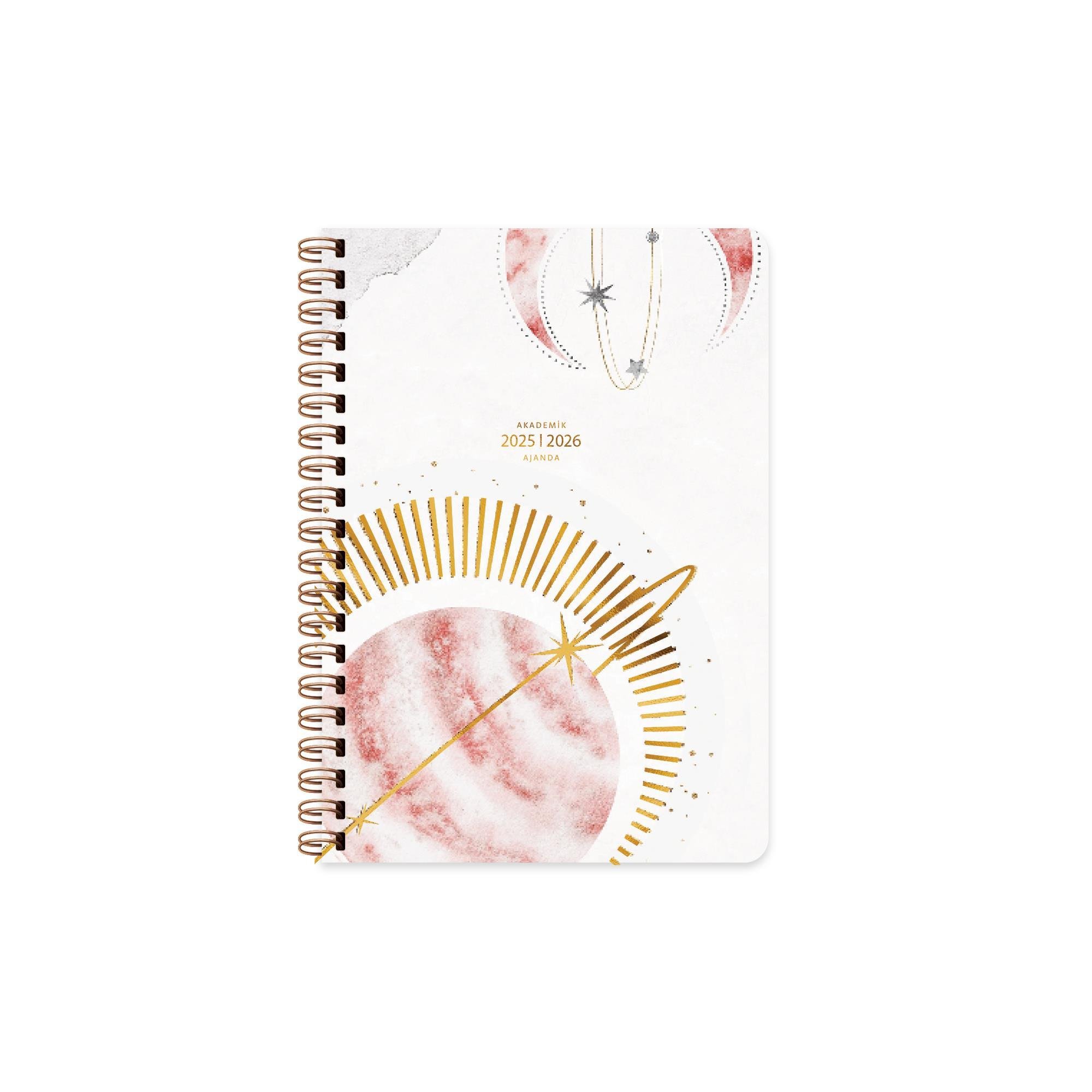 Keskin 17*24 Spiralli Akademik Ajanda - Parla