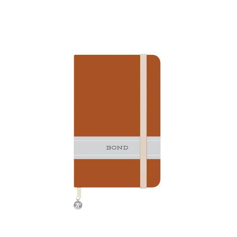 Keskin 9*14 96 Yp.Çizgili Ciltli Bond Defter - Turuncu