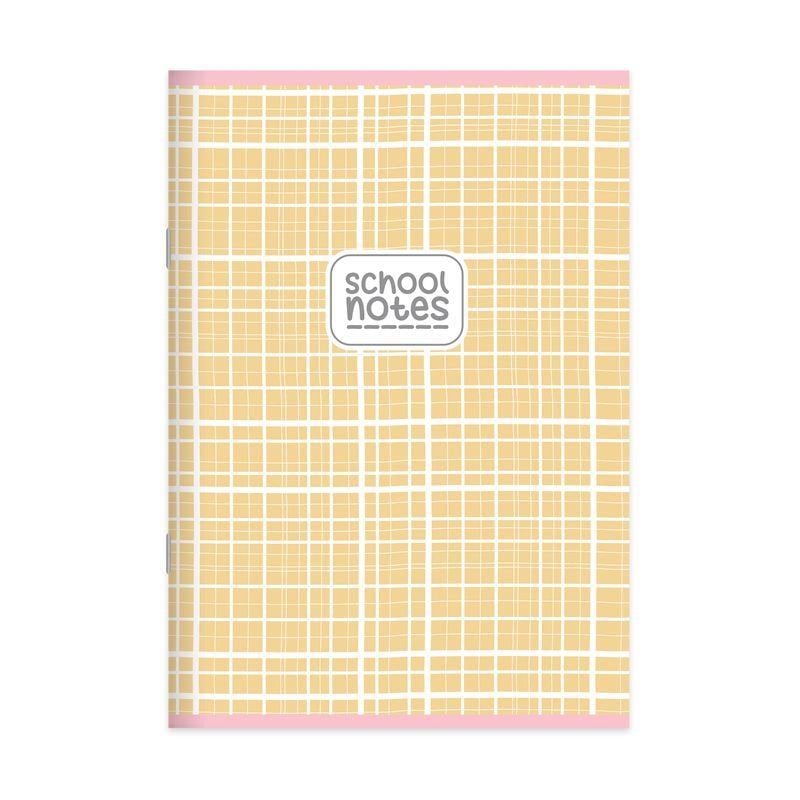 Keskin A4 80 Yp Kar.Tel Dikişli Karton Kapak Renk Renk Defter - Sarı