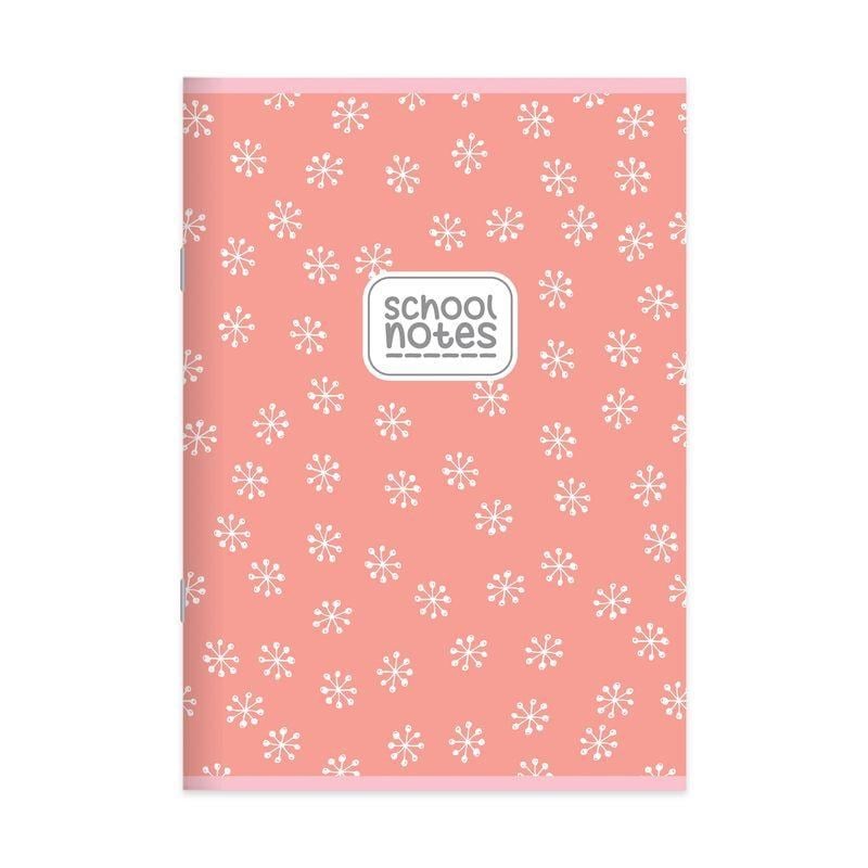 Keskin A4 80 Yp Kar.Tel Dikişli Karton Kapak Renk Renk Defter - Kırmızı