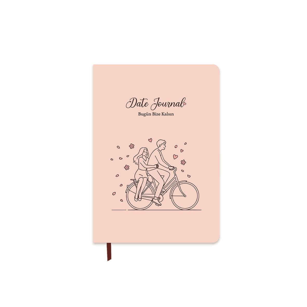 Keskin A5 96 Yp. Ciltli Date Journal- Bisiklet
