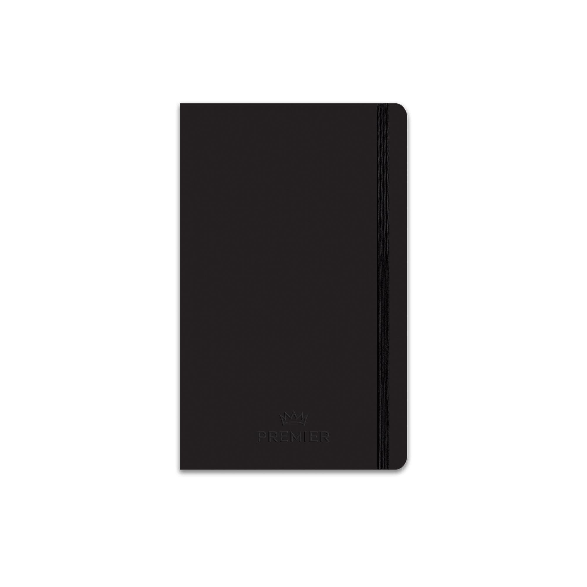 Keskin Color 13x21 Çizgili Premier Defter - Siyah