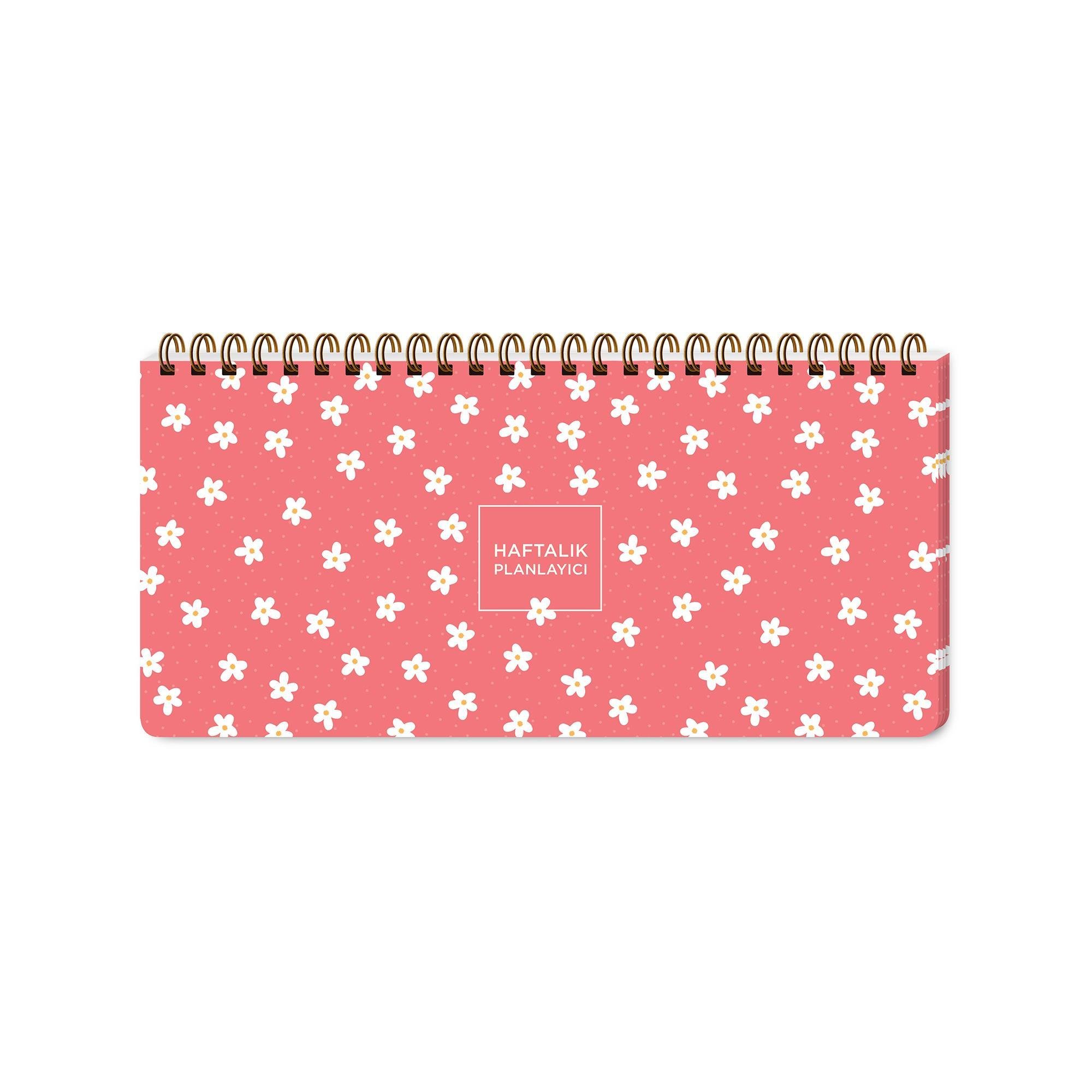 Keskin Color 13x27 Haftalık Planner - Minik Papatya