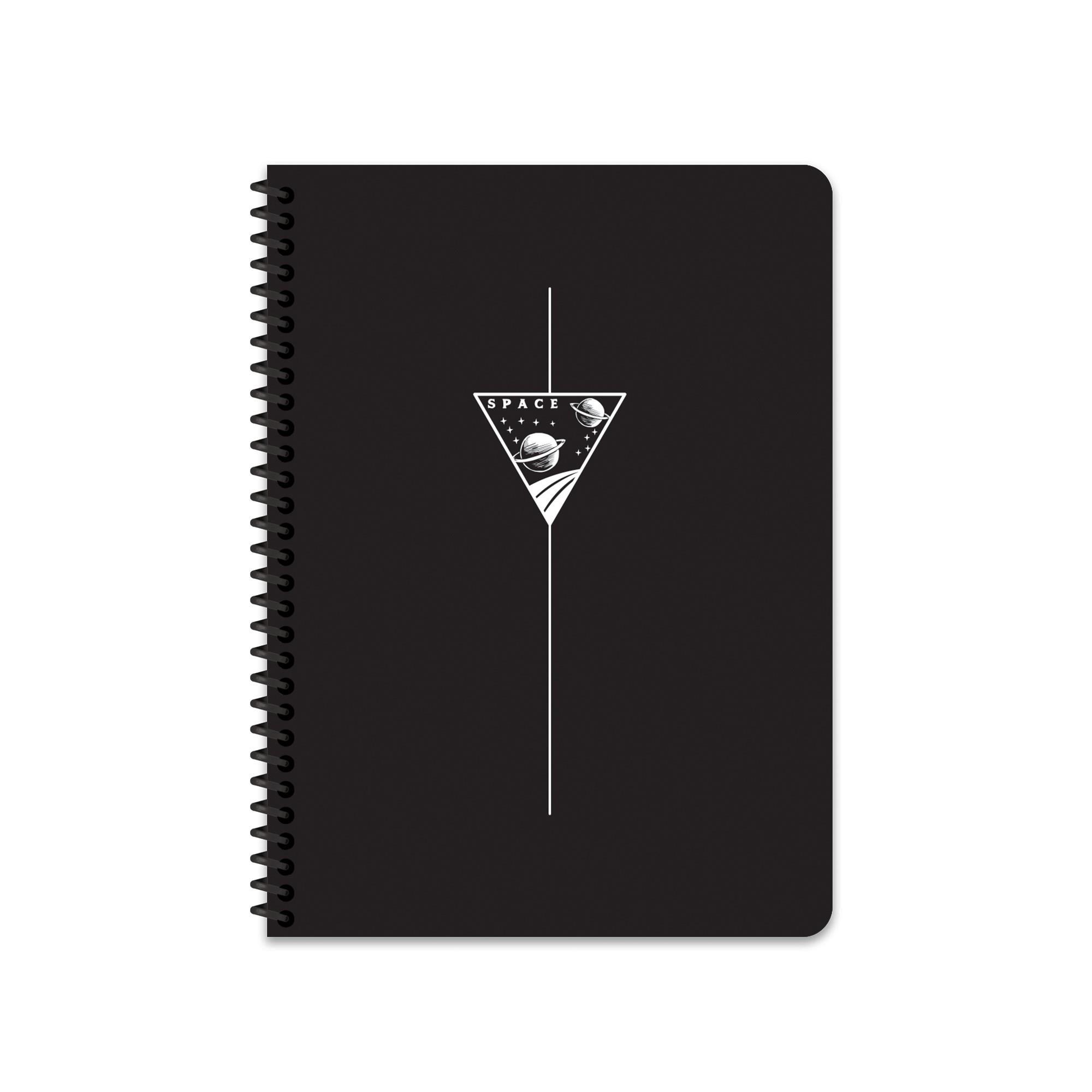 Keskin Color 16.5x22.5 Çizgili Defter Uzay - Space 