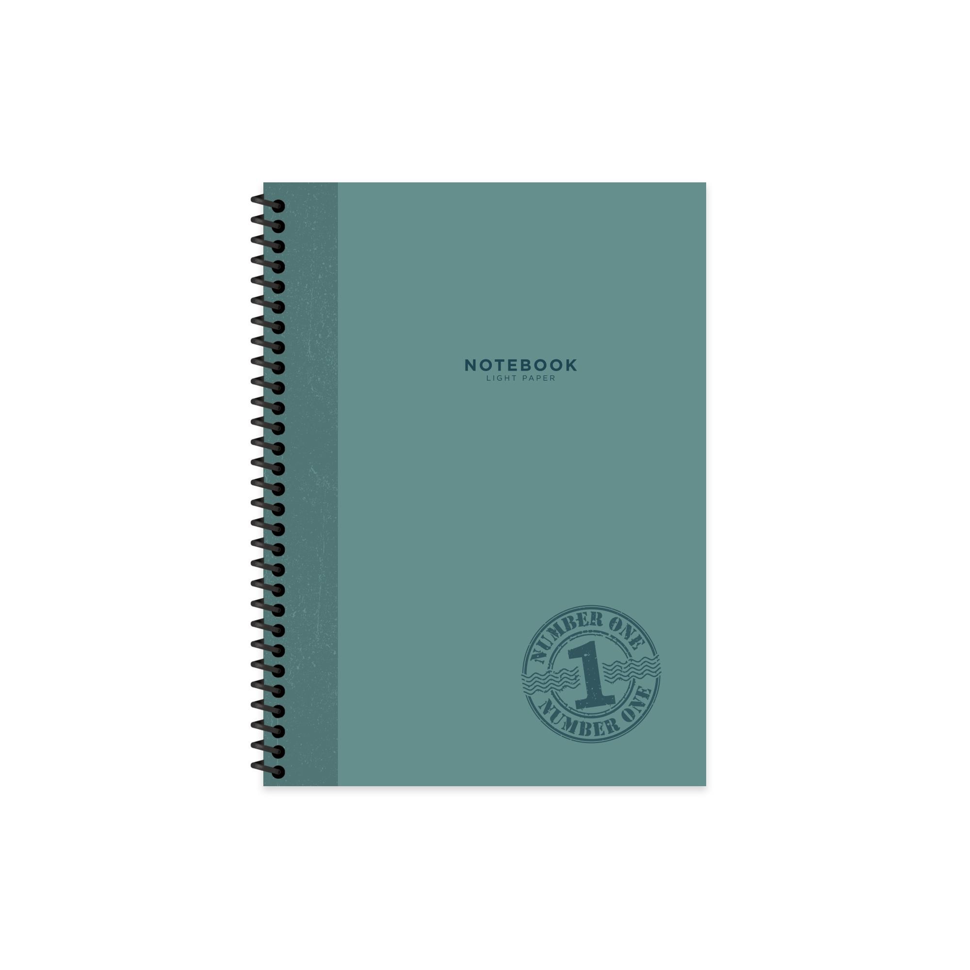 Keskin Color 16.5x22.5 Kareli Defter Stamp - Mavi