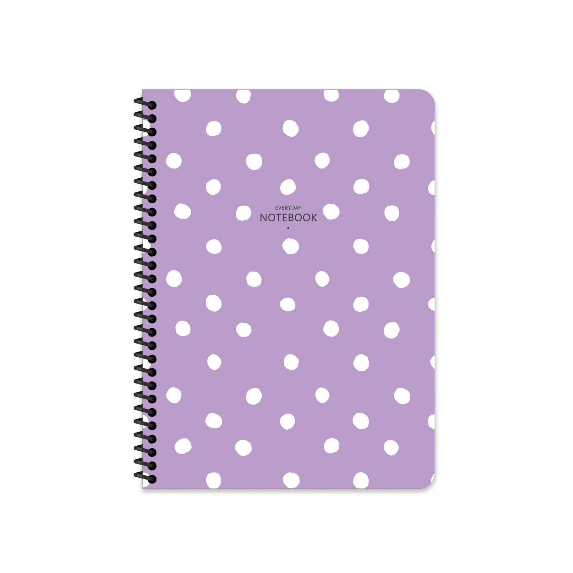 Keskin Color 16.5x22.5 Kareli Defter Puantiye - Lila 