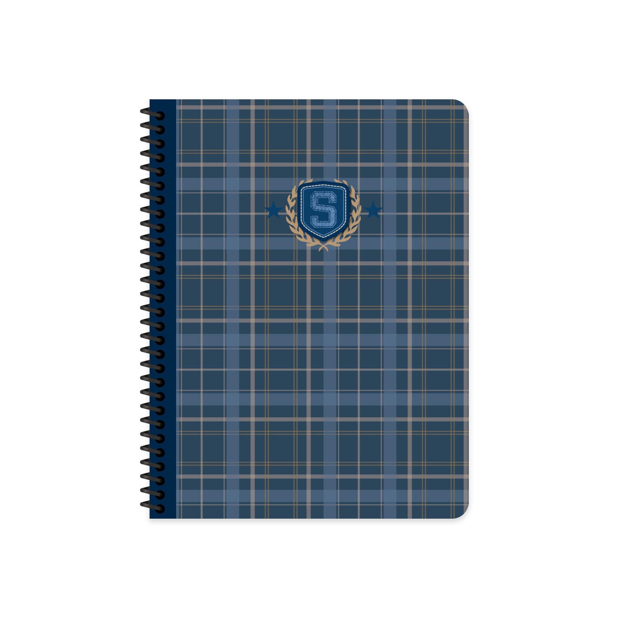 Keskin Color 16.5x22.5 Çizgili Defter School - Mavi