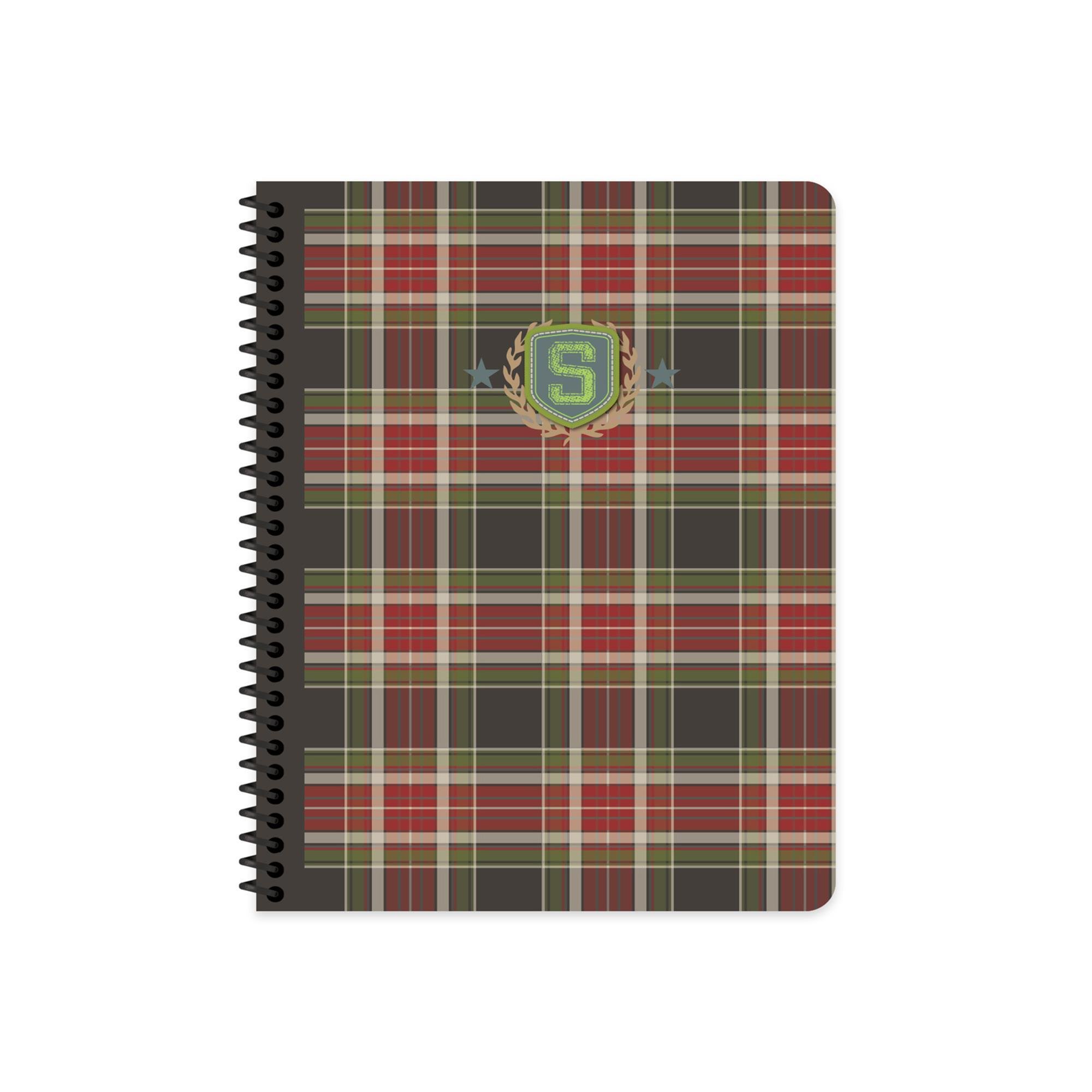 Keskin Color 16.5x22.5 Çizgili Defter School - Kahve