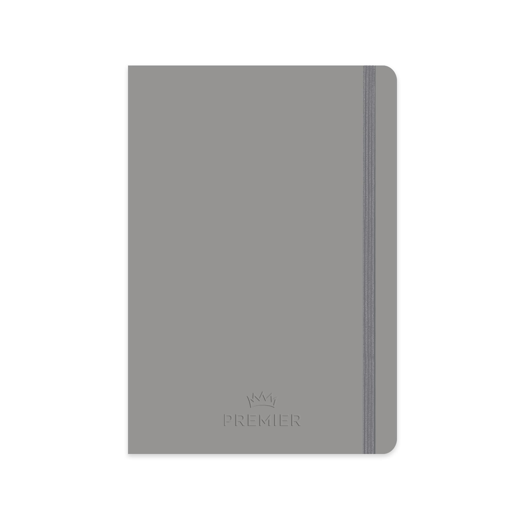 Keskin Color 17x24 Çizgili Ciltli Premier Defter - Gri