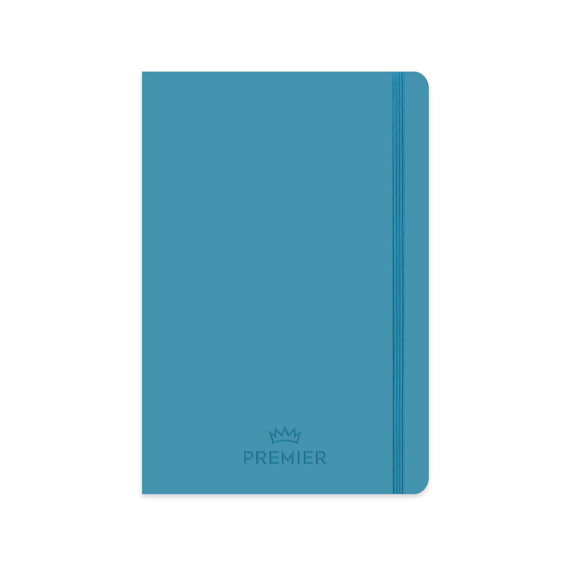 Keskin Color 17x24 Çizgili Ciltli Premier Defter - Mavi