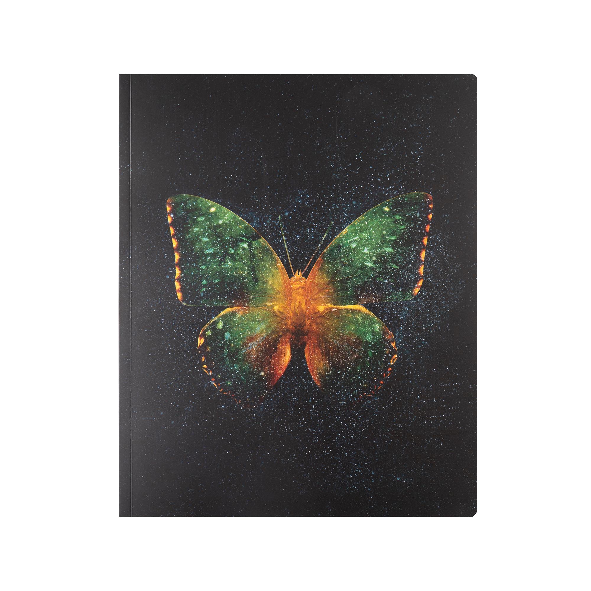 Keskin Color 20x25 Çizgili Bind-Note Butterfly - Yeşil