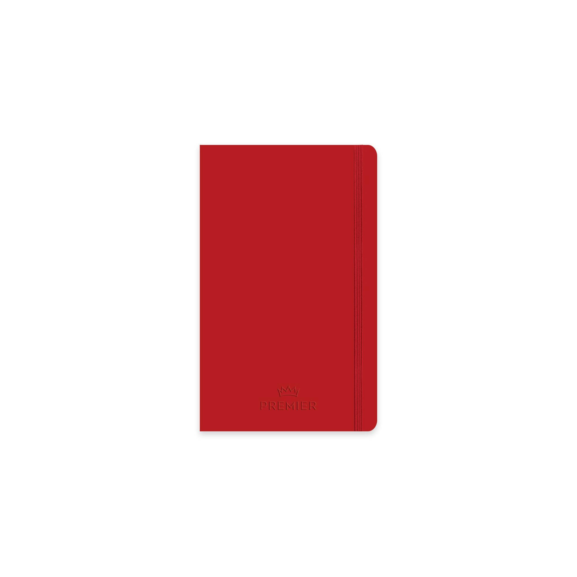 Keskin Color 9x14 Çizgili Premier Defter - Kırmızı