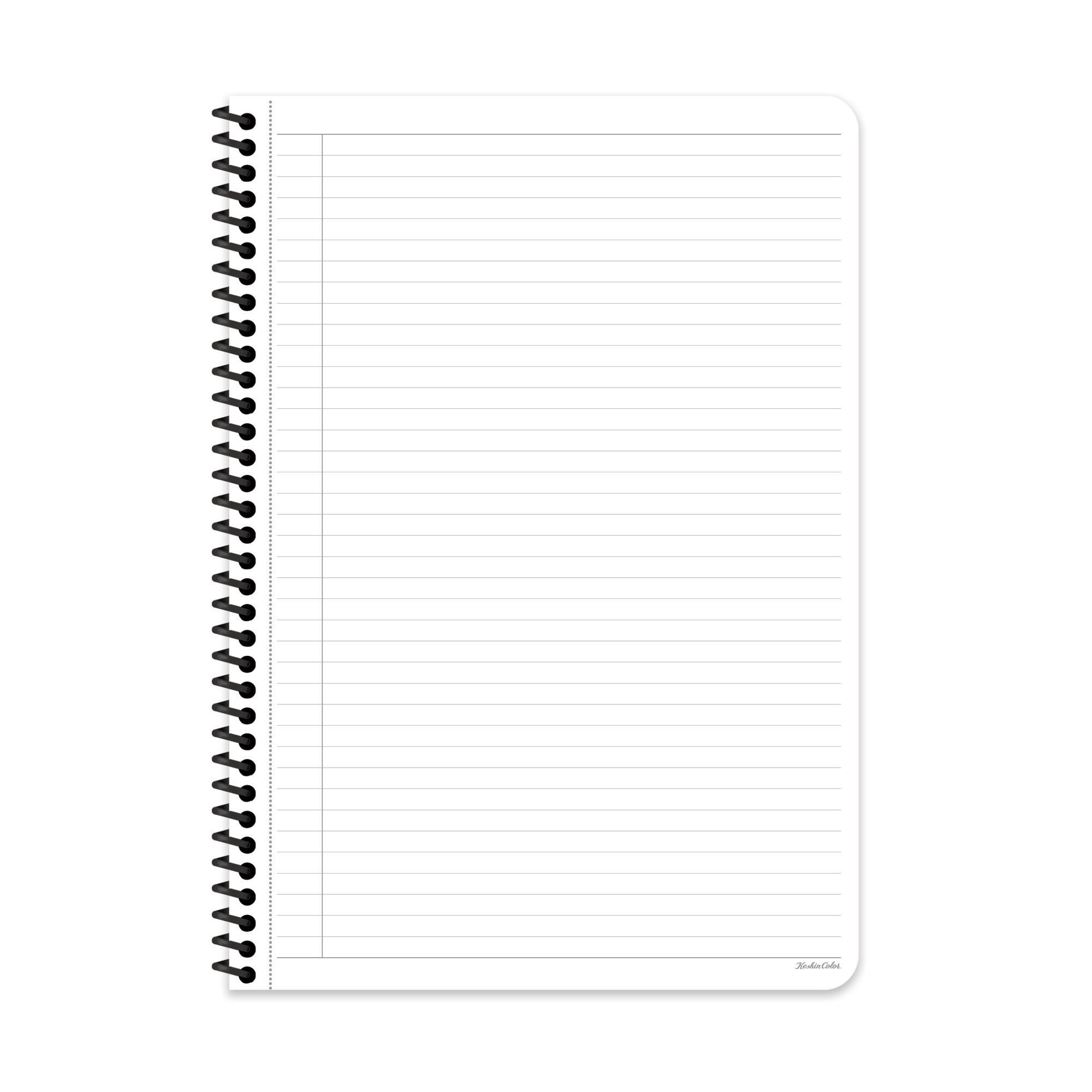 Keskin Color A4 Çizgili Defter School - Kahve