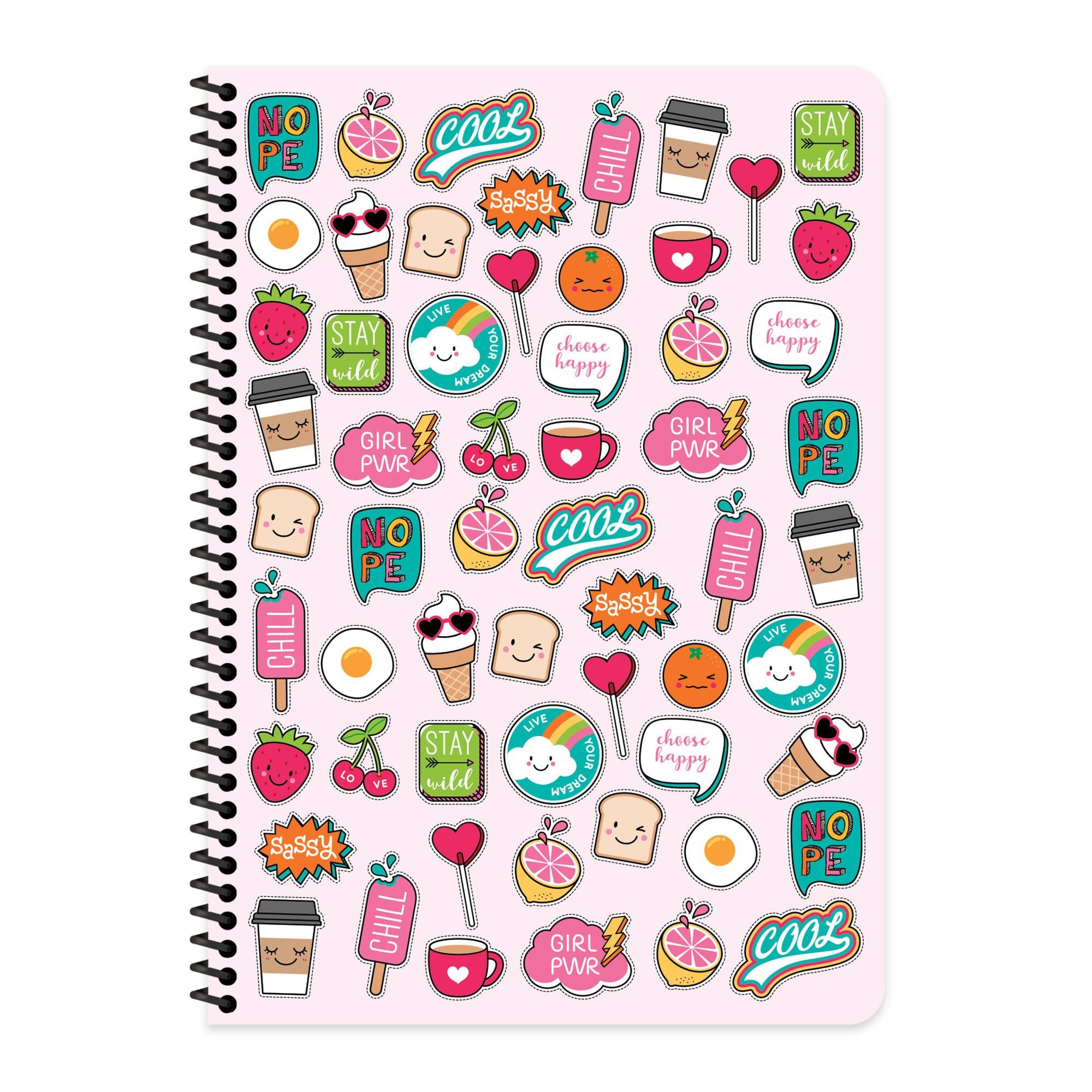 Keskin Color A4 Çizgili Defter Sweet Fun - Pembe