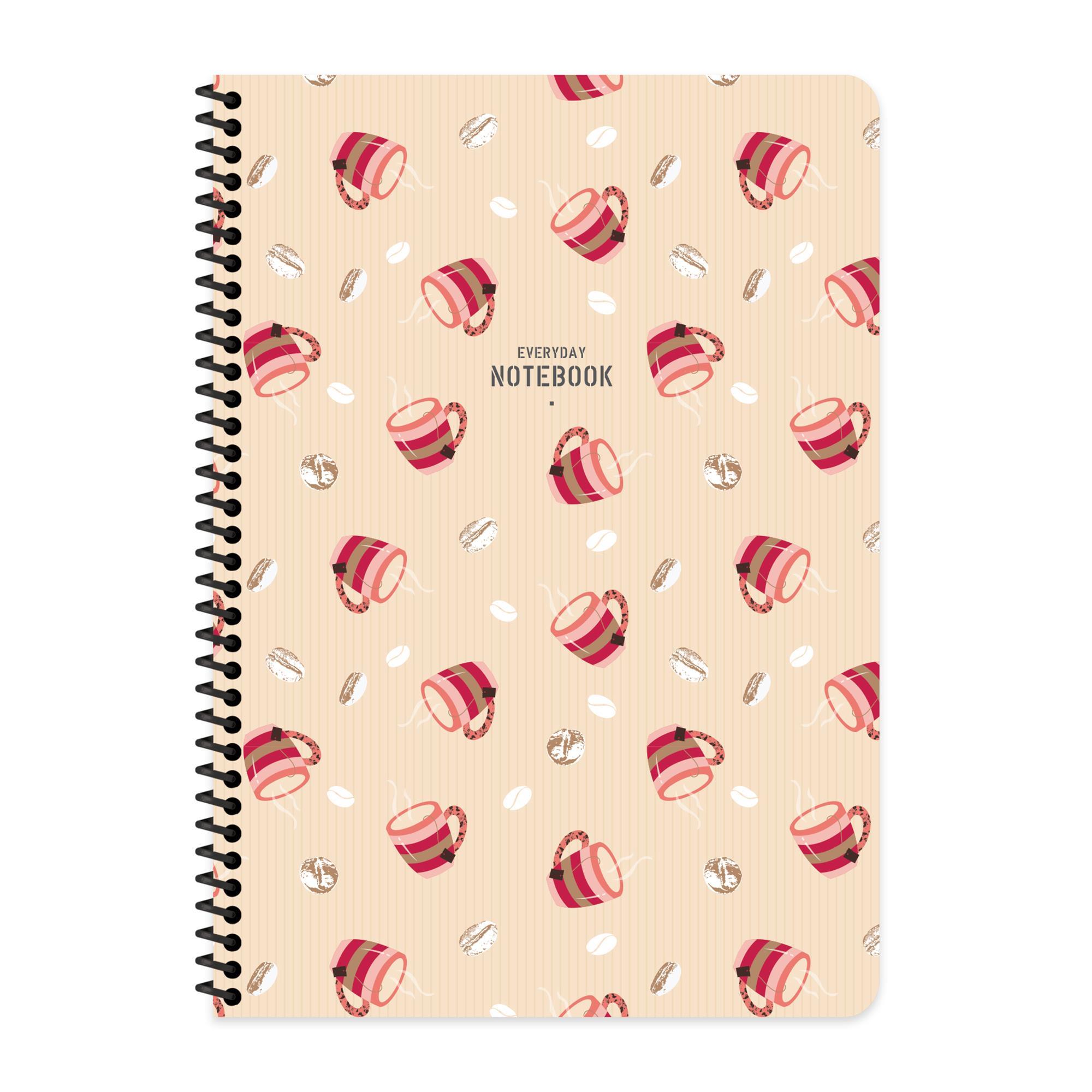 Keskin Color A4 Kareli Defter Coffee - Turuncu