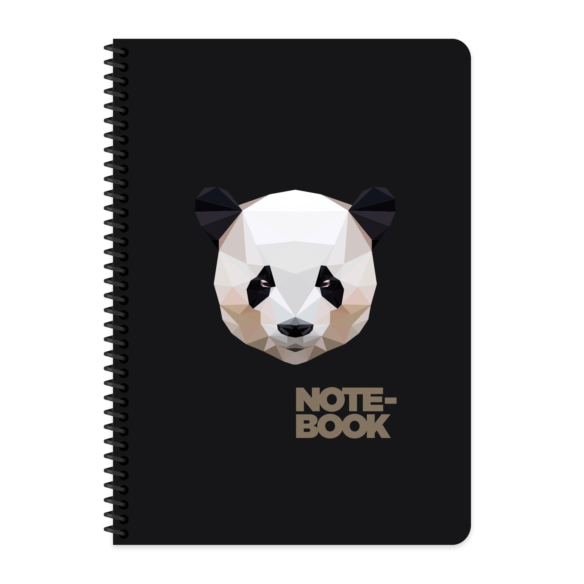 Keskin Color A4 Kareli Defter Jungle - Panda